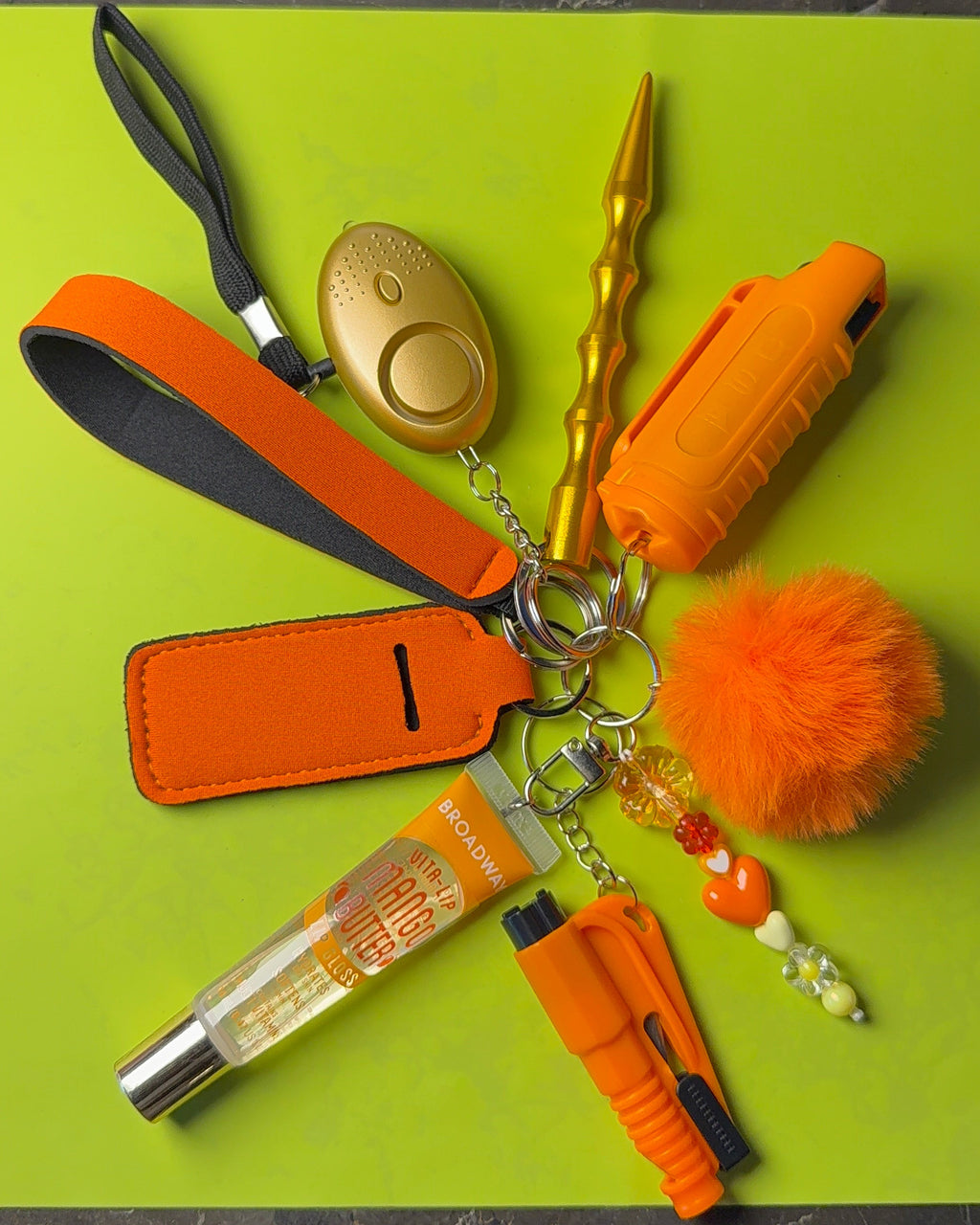 Pretty Protected Deluxe Keychain