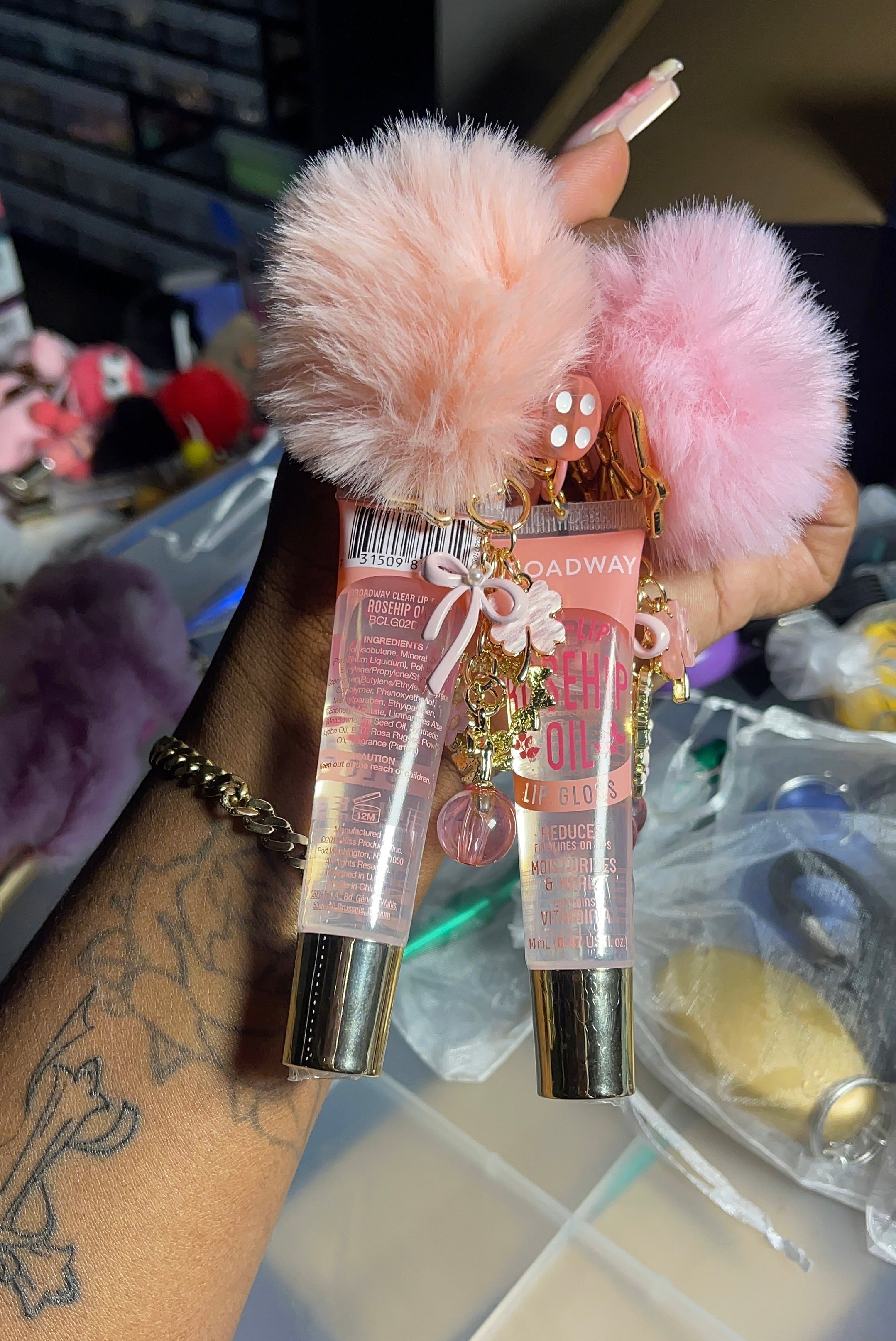 Mini Glam Keychain