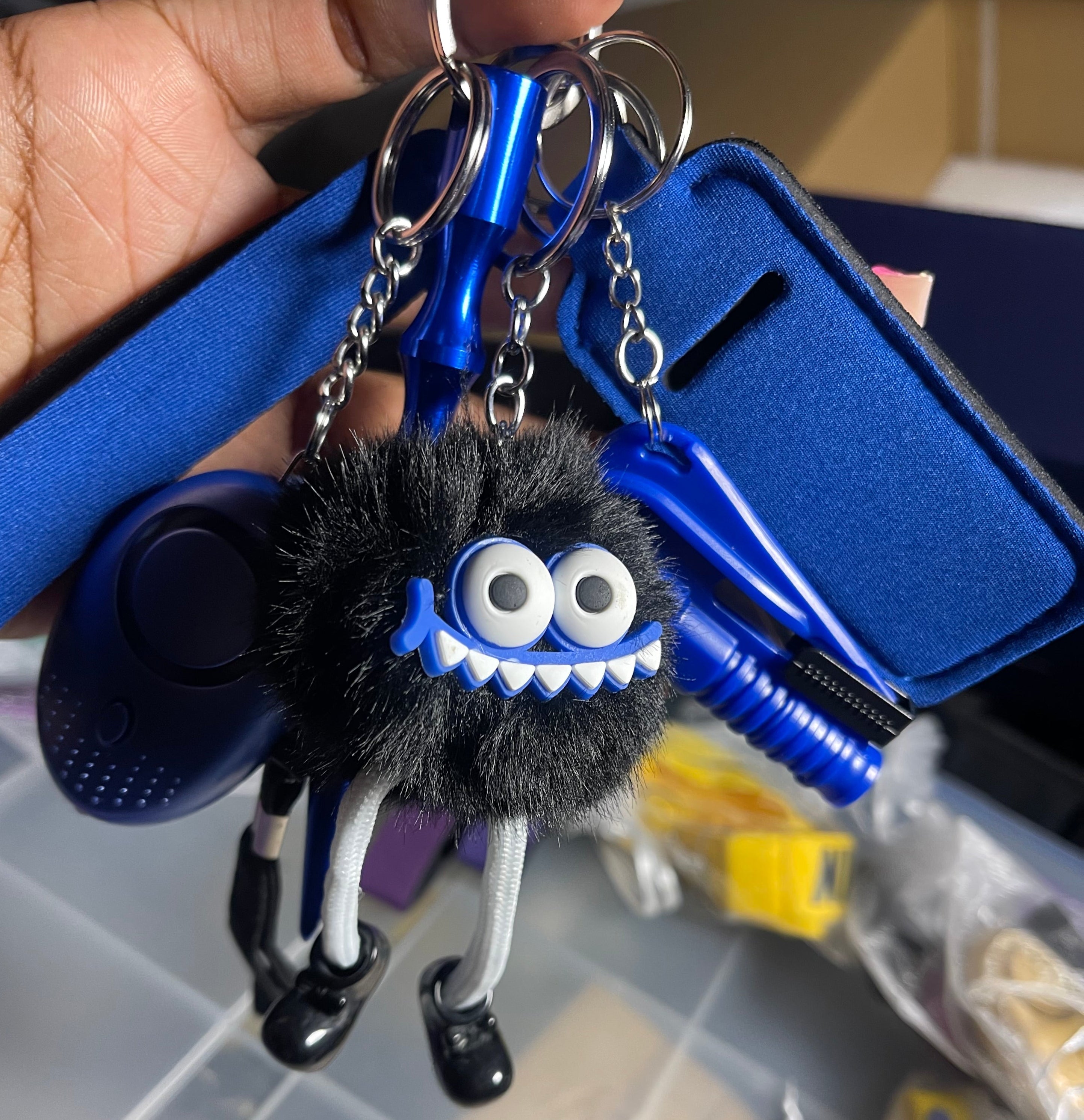 Pretty Protected Deluxe Keychain